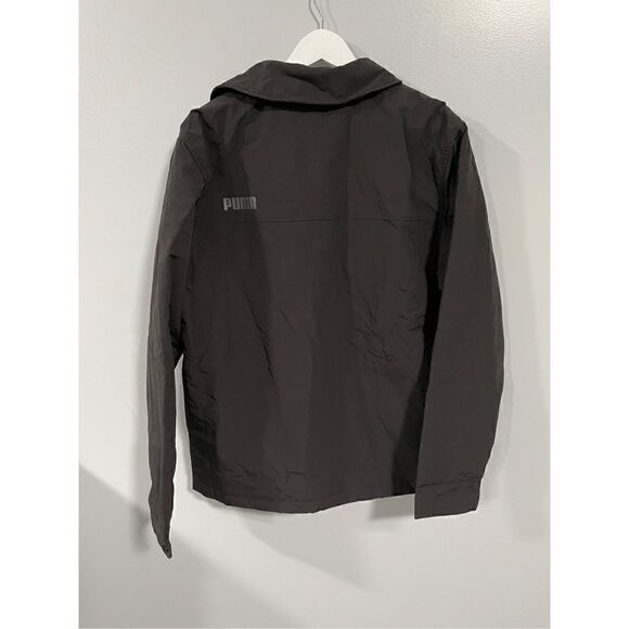 Brand New Puma Men’s Large Trans seasonal Mid-weight Shirt Jacket Grey NWT - Picture 5 of 5